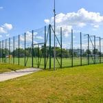Zdjęcie przedstawia boisko do piłki nożnej na Białostoczku