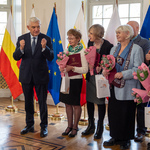 Członkinie rady w towarzystwie prezydenta miasta Białegostoku.